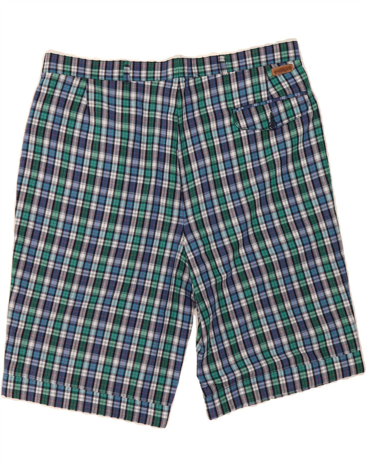MCGREGOR Mens Chino Shorts W38 XL Multicoloured Check Vintage McGregor and Second-Hand McGregor from Messina Hembry 