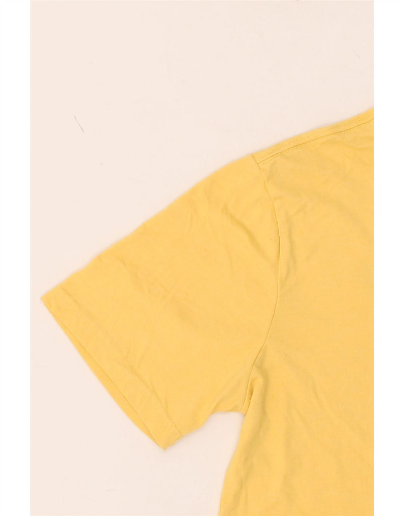 IZOD Mens Salt Water Relaxed Fit Graphic T-Shirt Top Large Yellow Vintage Izod and Second-Hand Izod from Messina Hembry 