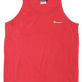 CHAMPION Womens Vest Top UK 20 2XL Pink Cotton