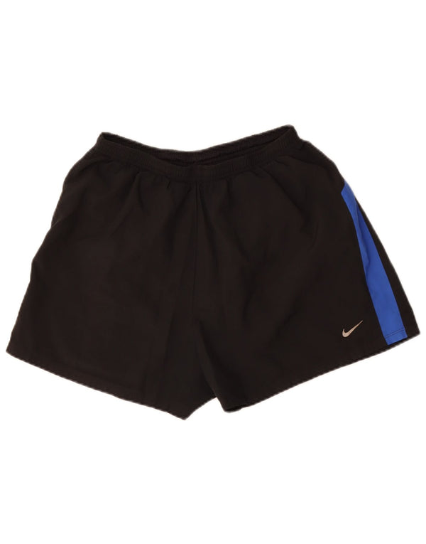 Nike Mens Sport Shorts Small Black Colourblock Polyester