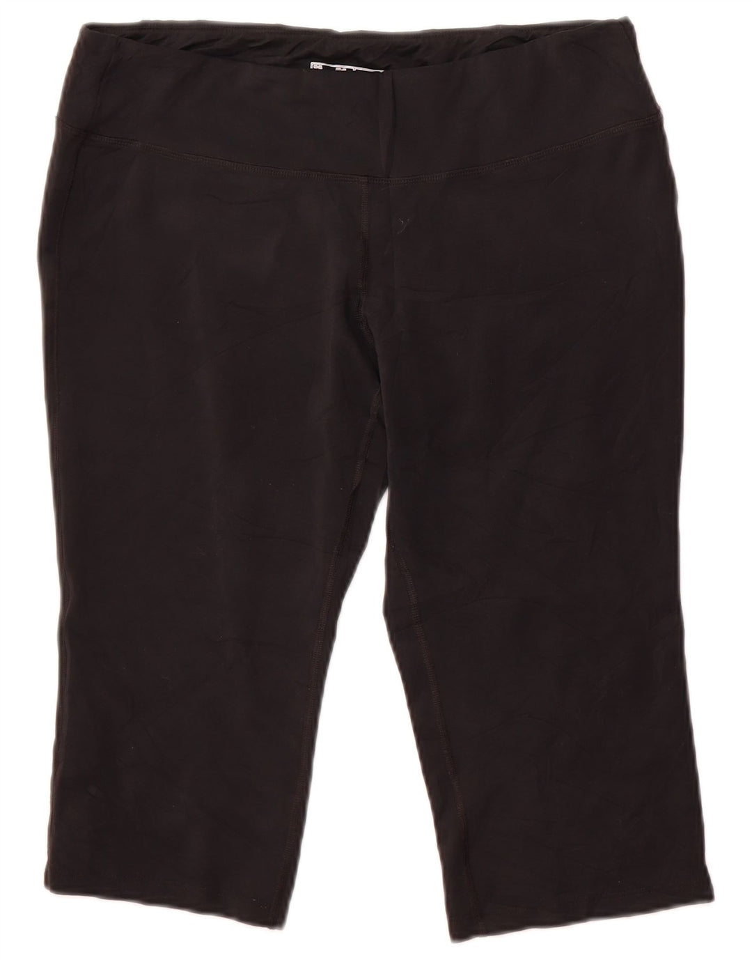 New Balance Womens Capri Leggings UK 18 XL  Black Polyester