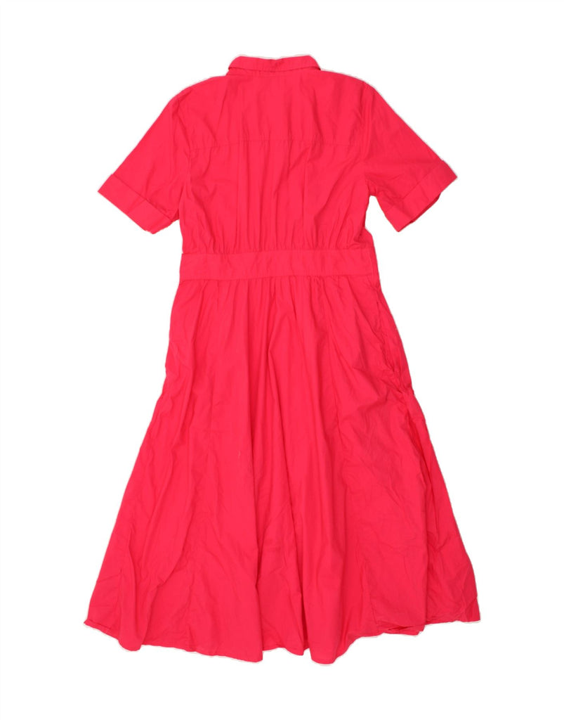 J. CREW Womens Shirt Dress US 8 Medium Pink Cotton | Vintage J. Crew | Thrift | Second-Hand J. Crew | Used Clothing | Messina Hembry 