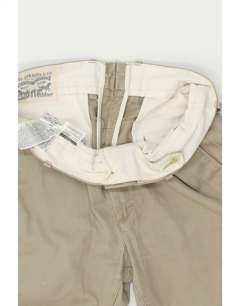 LEVI'S Mens Slim Chino Trousers W30 L30 Beige Cotton | Vintage Levi's | Thrift | Second-Hand Levi's | Used Clothing | Messina Hembry 