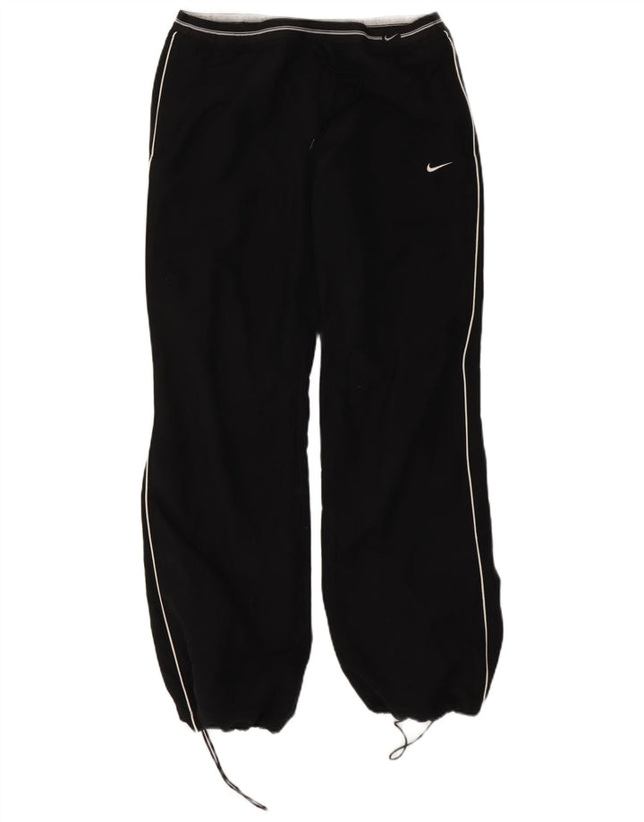 NIKE Womens Tracksuit Trousers Joggers UK 10/12 Medium  Black