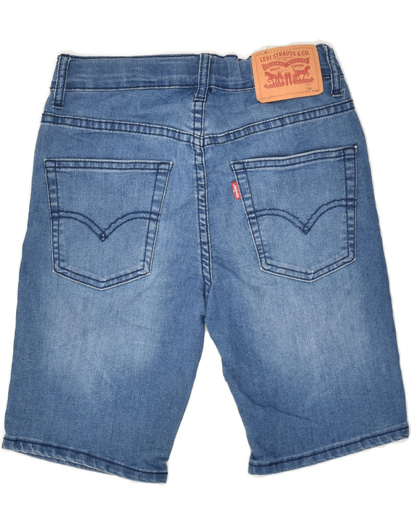 LEVI'S Boys 511 Slim Denim Shorts 11-12 Years W26 Blue Cotton | Vintage Levi's | Thrift | Second-Hand Levi's | Used Clothing | Messina Hembry 