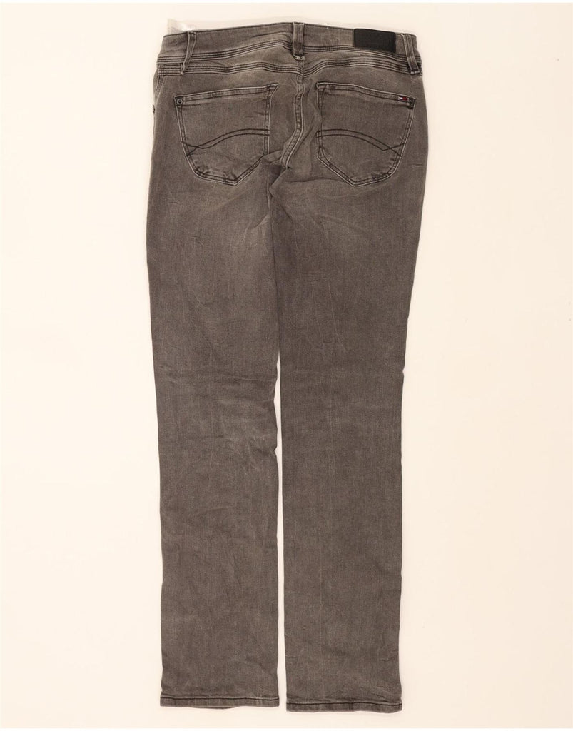 TOMMY HILFIGER Womens Slim Jeans W28 L32 Grey Cotton Vintage Tommy Hilfiger and Second-Hand Tommy Hilfiger from Messina Hembry 