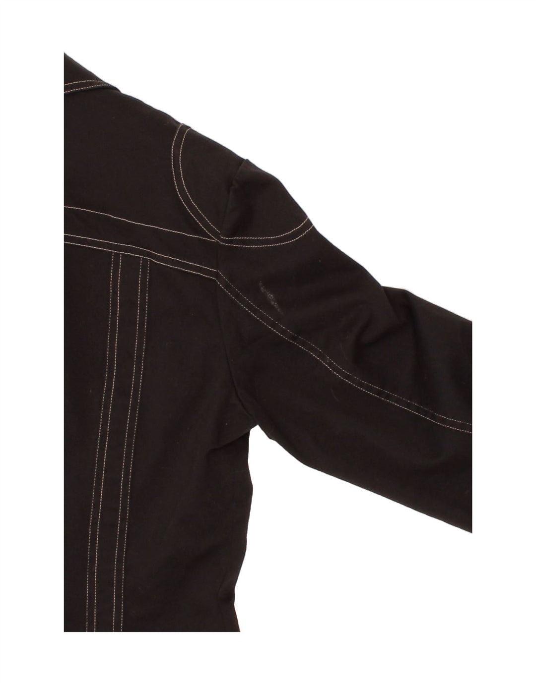 DIANA GALLESI Womens 3 Button Blazer Jacket UK 12 Medium Black Vintage Diana Gallesi and Second-Hand Diana Gallesi from Messina Hembry 