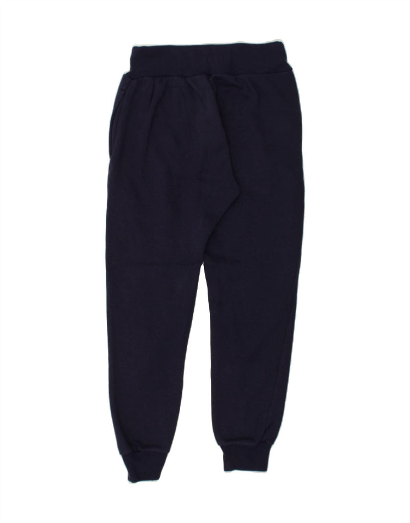 MCKENZIE Womens Tracksuit Trousers Joggers UK 14 Large Navy Blue | Vintage Mckenzie | Thrift | Second-Hand Mckenzie | Used Clothing | Messina Hembry 