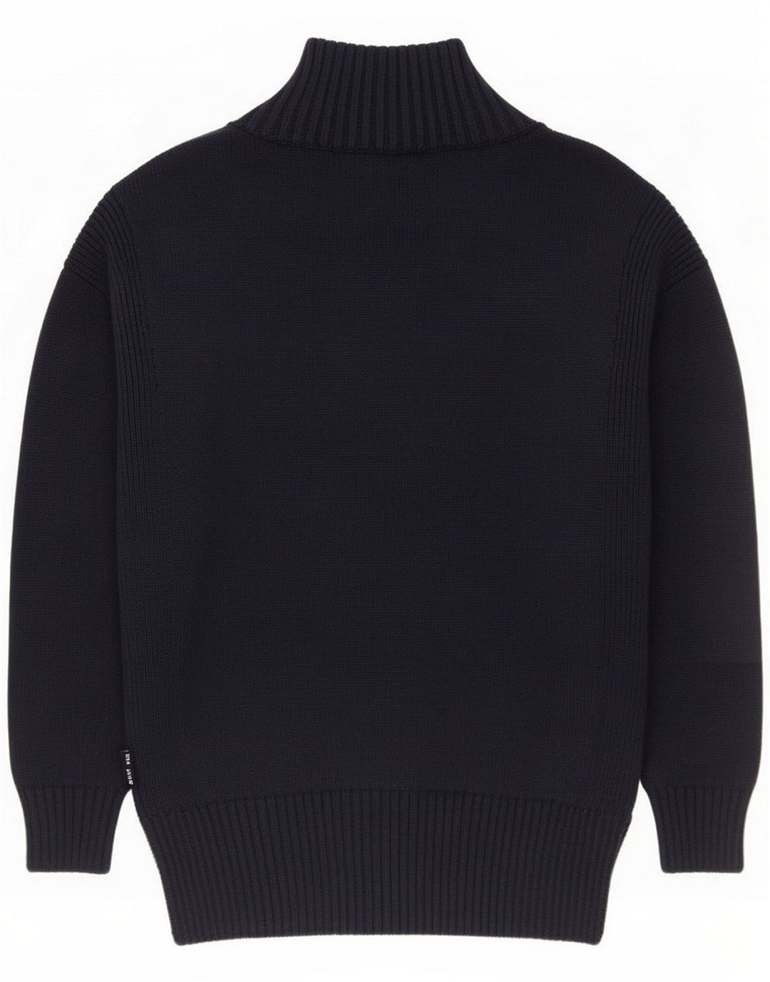 North Sails Womens Button Neck Jumper Sweater UK 10 Small Navy Blue