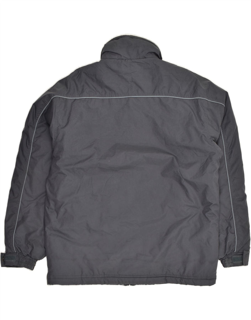 FILA Mens Padded Jacket IT 52 XL Grey Polyamide | Vintage Fila | Thrift | Second-Hand Fila | Used Clothing | Messina Hembry 