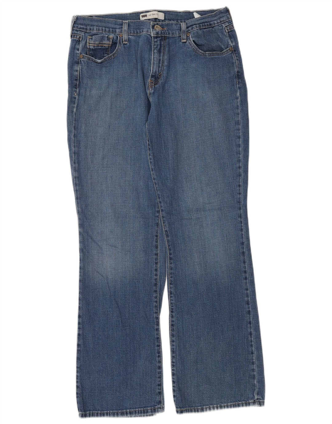 Levi's Womens 515 Bootcut Jeans W31 L32 Blue Cotton