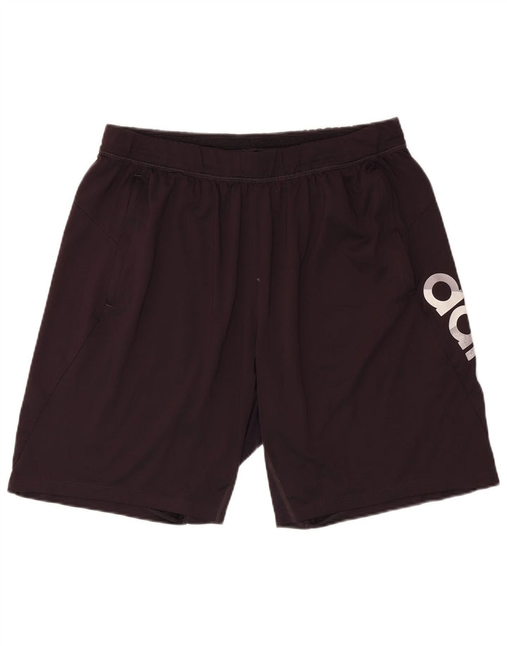 Adidas Mens Graphic Sport Shorts Medium Black Polyester