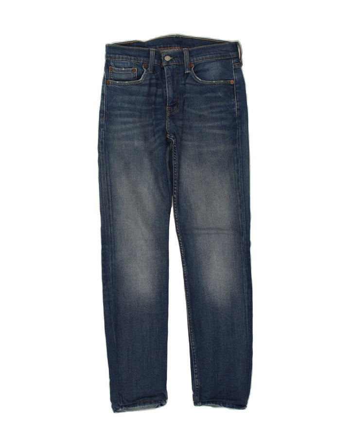 LEVI'S Womens 511 Slim Jeans W29 L29 Blue Cotton | Vintage Levi's | Thrift | Second-Hand Levi's | Used Clothing | Messina Hembry 