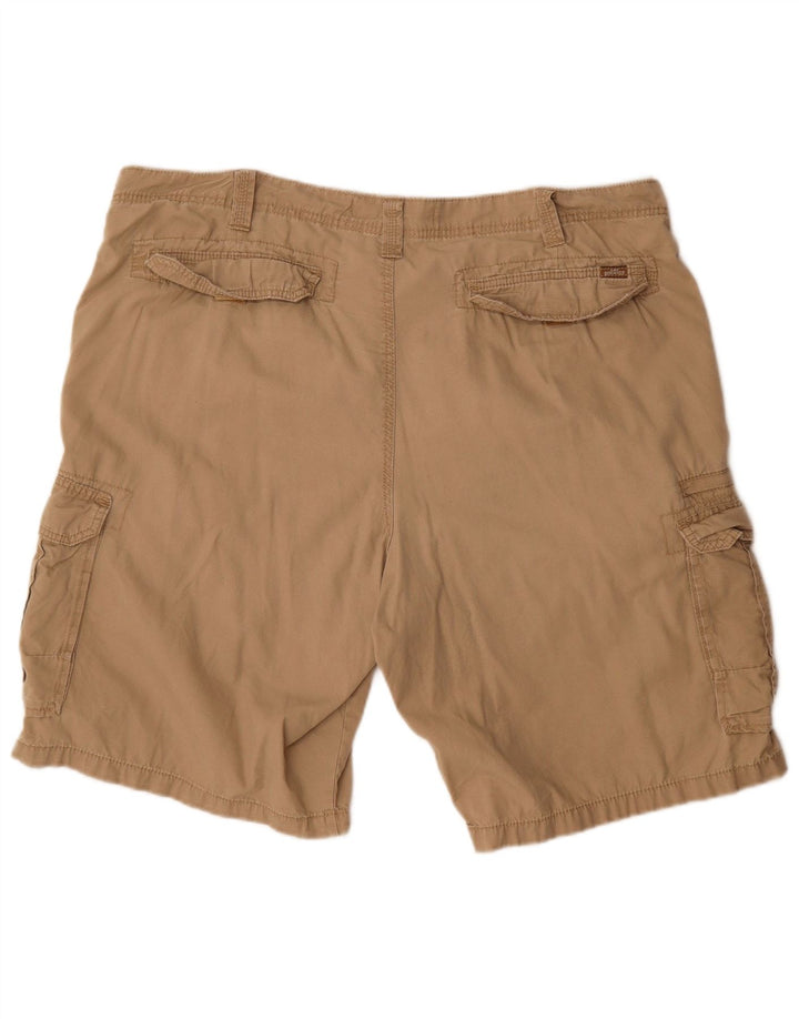 Lee Mens Dungarees Cargo Shorts W40 XL Beige