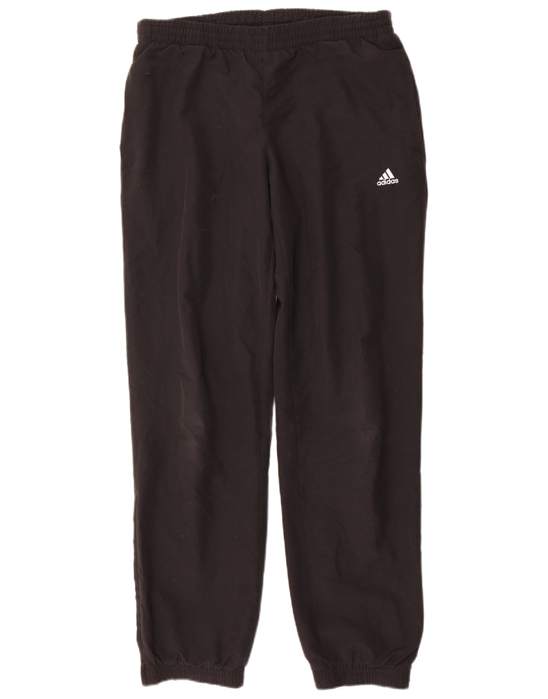 Adidas Mens Tracksuit Trousers Joggers Small  Black Polyester