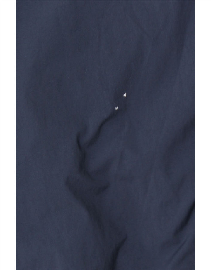 Zara Mens New York Graphic Loose Fit Pullover Tracksuit Top Small Navy Blue