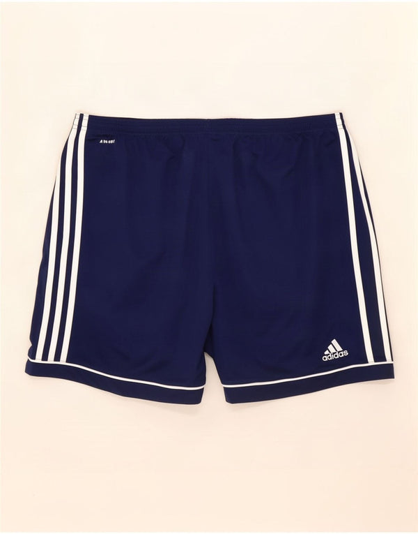 Adidas Mens Aeroready Sport Shorts 2XL Navy Blue Polyester