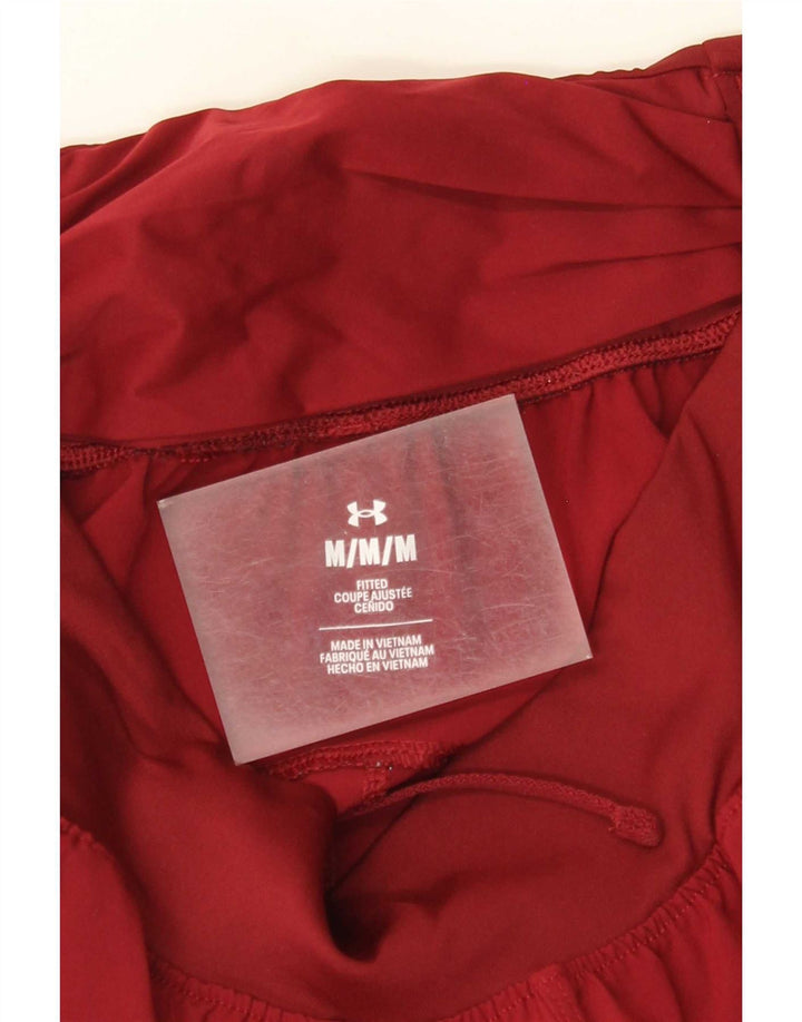 Under Armour Womens Tracksuit Trousers UK 12 Medium Burgundy