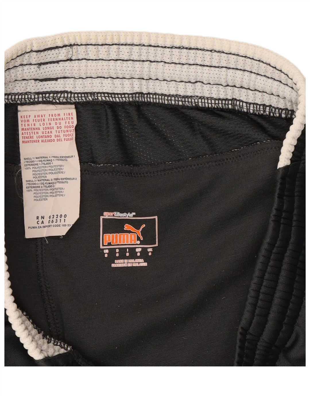 PUMA Mens Italia Sport Shorts Small  Grey Polyester Vintage Puma and Second-Hand Puma from Messina Hembry 