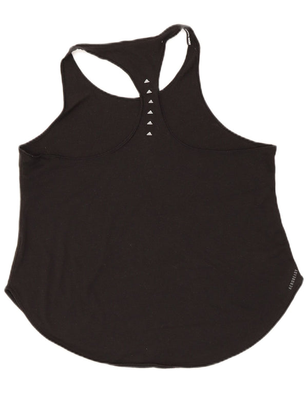 Adidas Womens Aeroready Vest Top UK 12/14 Medium Black