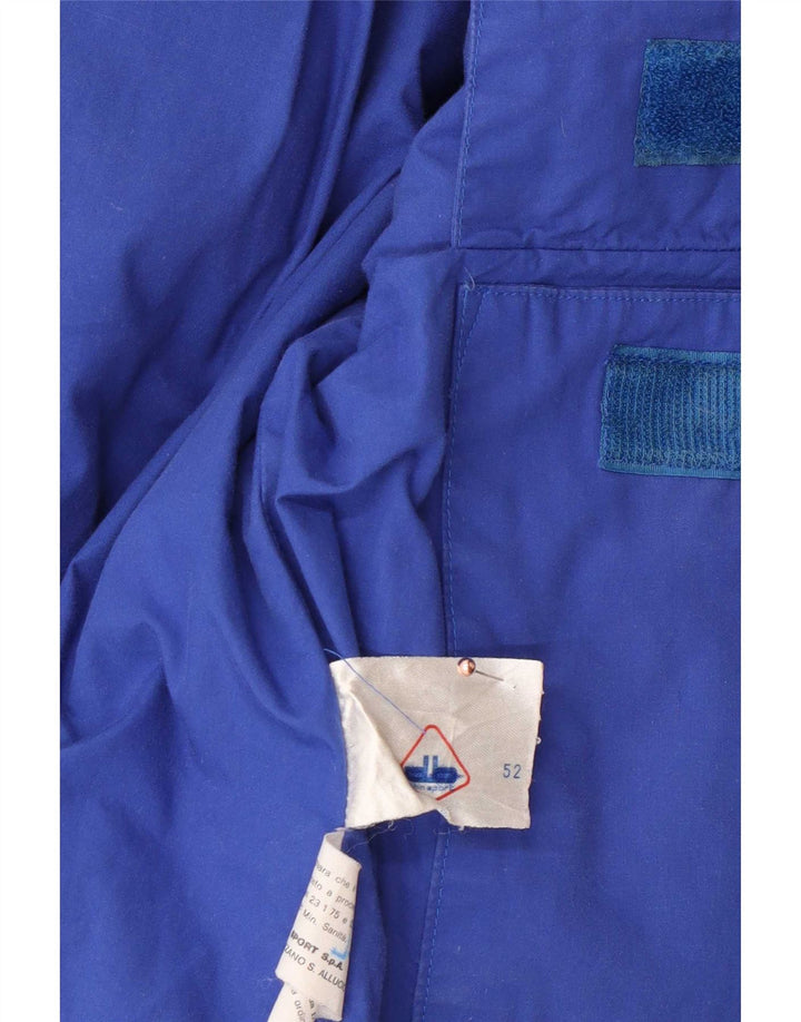 Dubin Mens Padded Ski Jacket IT 52 XL Blue Cotton