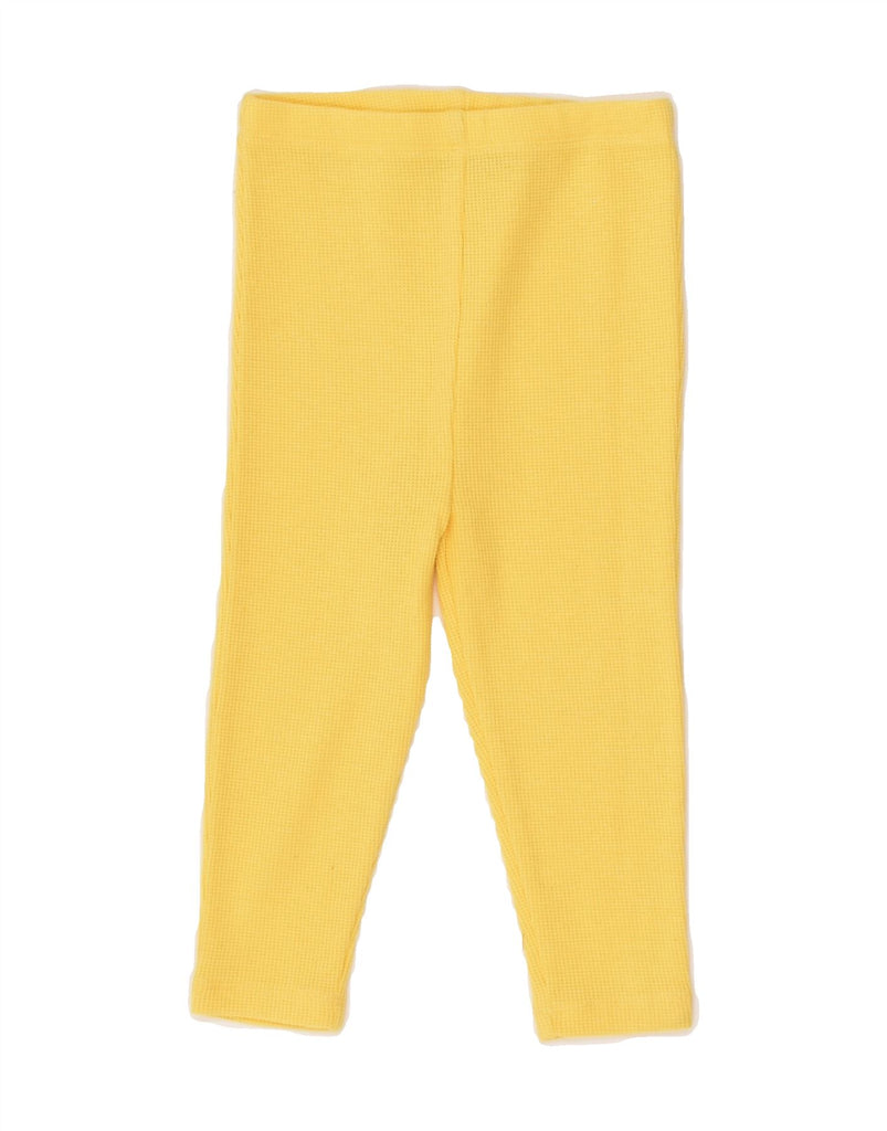 JOULES Girls Slim Trousers 4-5 Years W18 L11  Yellow | Vintage Joules | Thrift | Second-Hand Joules | Used Clothing | Messina Hembry 