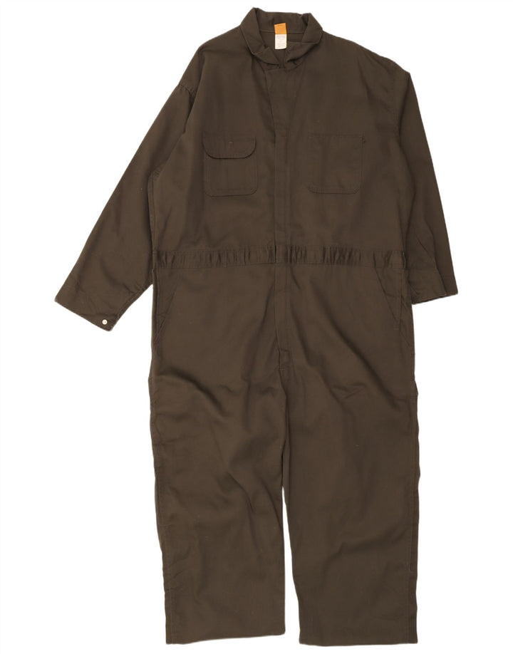 Big Ben Mens Carpenter Jumpsuit Size 52 3XL  Khaki Polyester