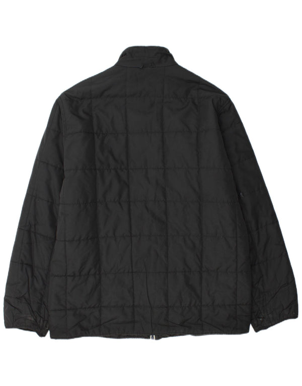 Fila Mens Padded Jacket IT 56 3XL Black Polyester