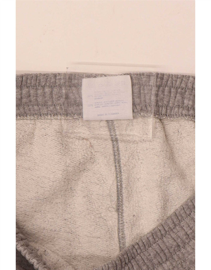 Champion Womens Tracksuit Trousers UK 14 Medium Grey Flecked Cotton