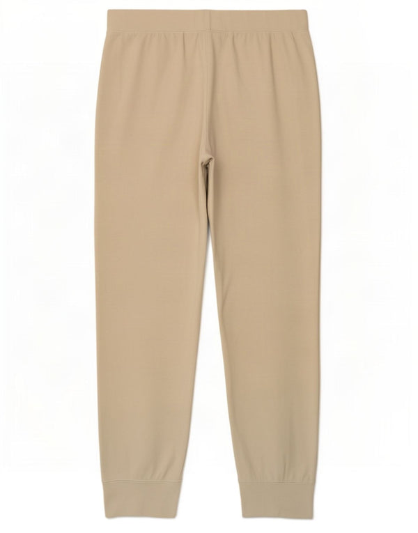 Nike Womens Tracksuit Trousers Joggers UK 14 Medium Beige