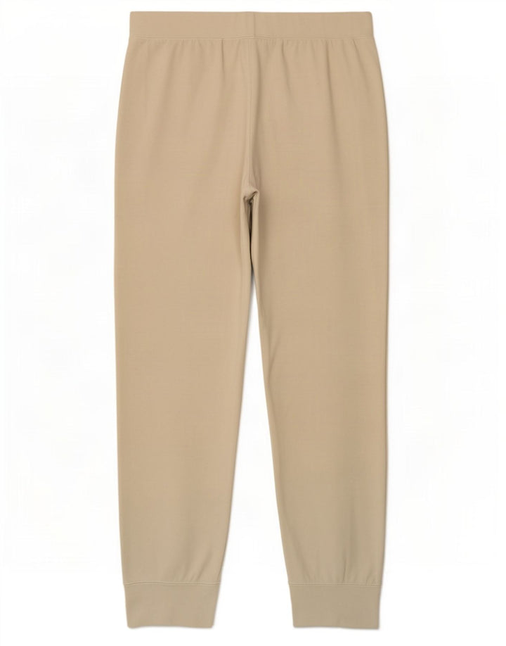 Nike Womens Tracksuit Trousers Joggers UK 14 Medium Beige