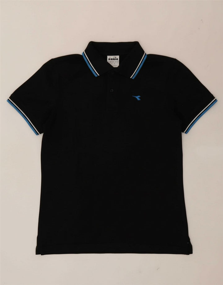 DIADORA Mens Polo Shirt XS Black