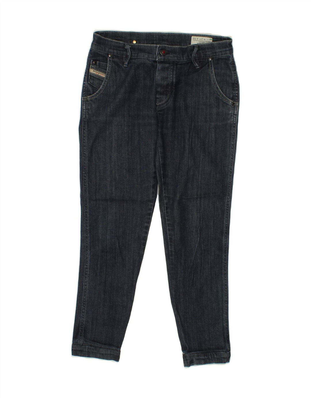DIESEL Womens Joyze Slim Jeans W27 L26 Navy Blue Cotton Vintage Diesel and Second-Hand Diesel from Messina Hembry 