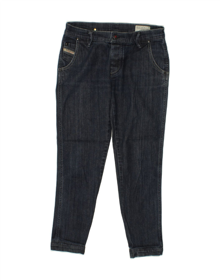 DIESEL Womens Joyze Slim Jeans W27 L26 Navy Blue Cotton Vintage Diesel and Second-Hand Diesel from Messina Hembry 