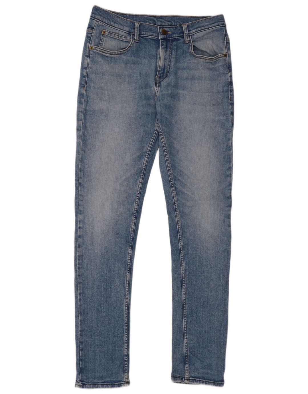 Lee Mens Skinny Jeans W30 L30 Blue Cotton