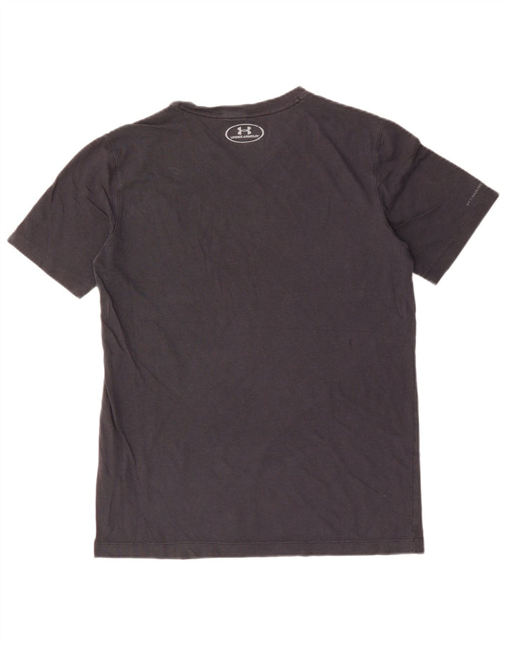 UNDER ARMOUR Mens Heat Gear T-Shirt Top Small Black