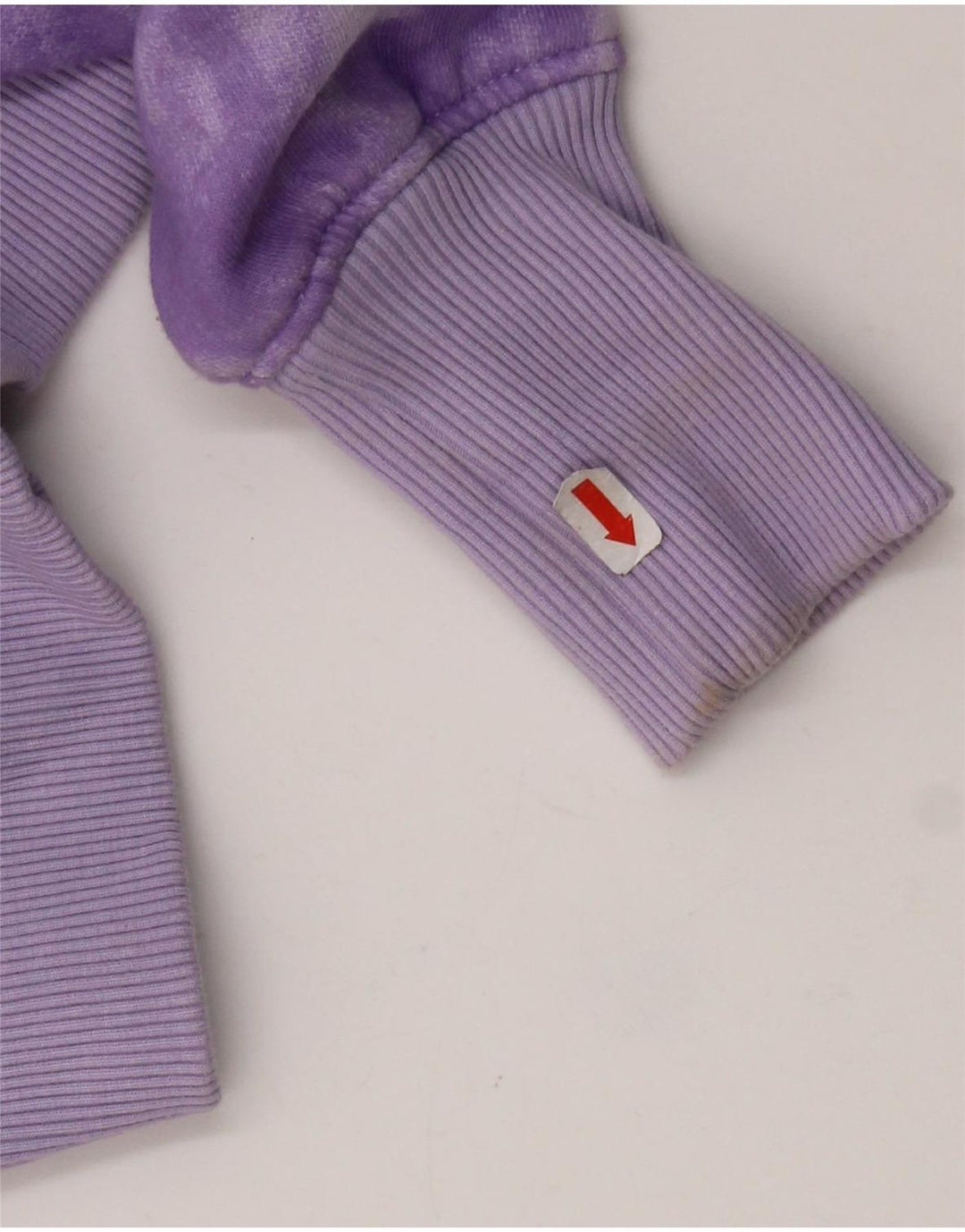 The North Face Mens Sweatshirt Jumper Medium Purple Tie Dye Cotton