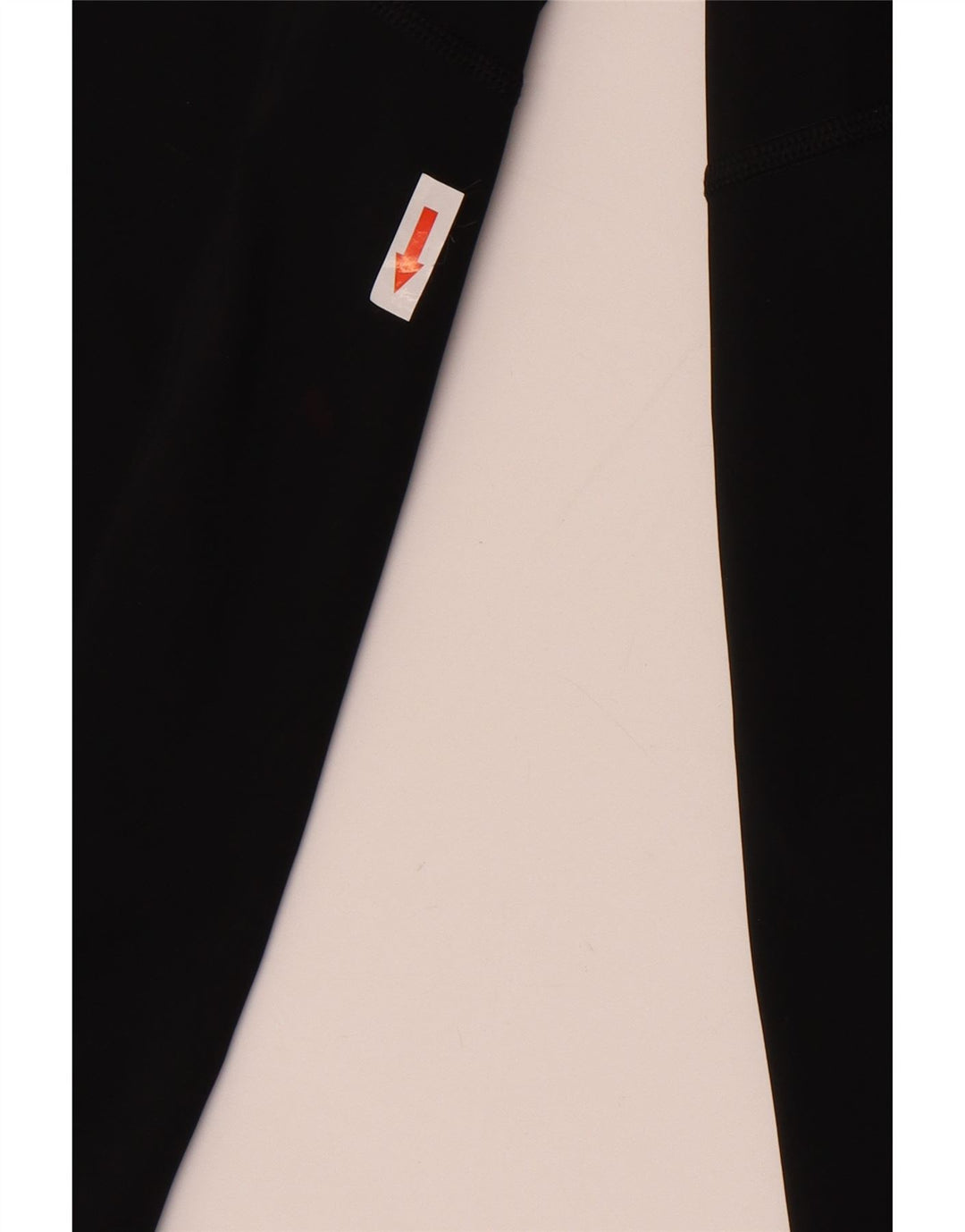 Nike Womens Dri Fit Graphic Capri Leggings UK 12 Medium  Black Polyester