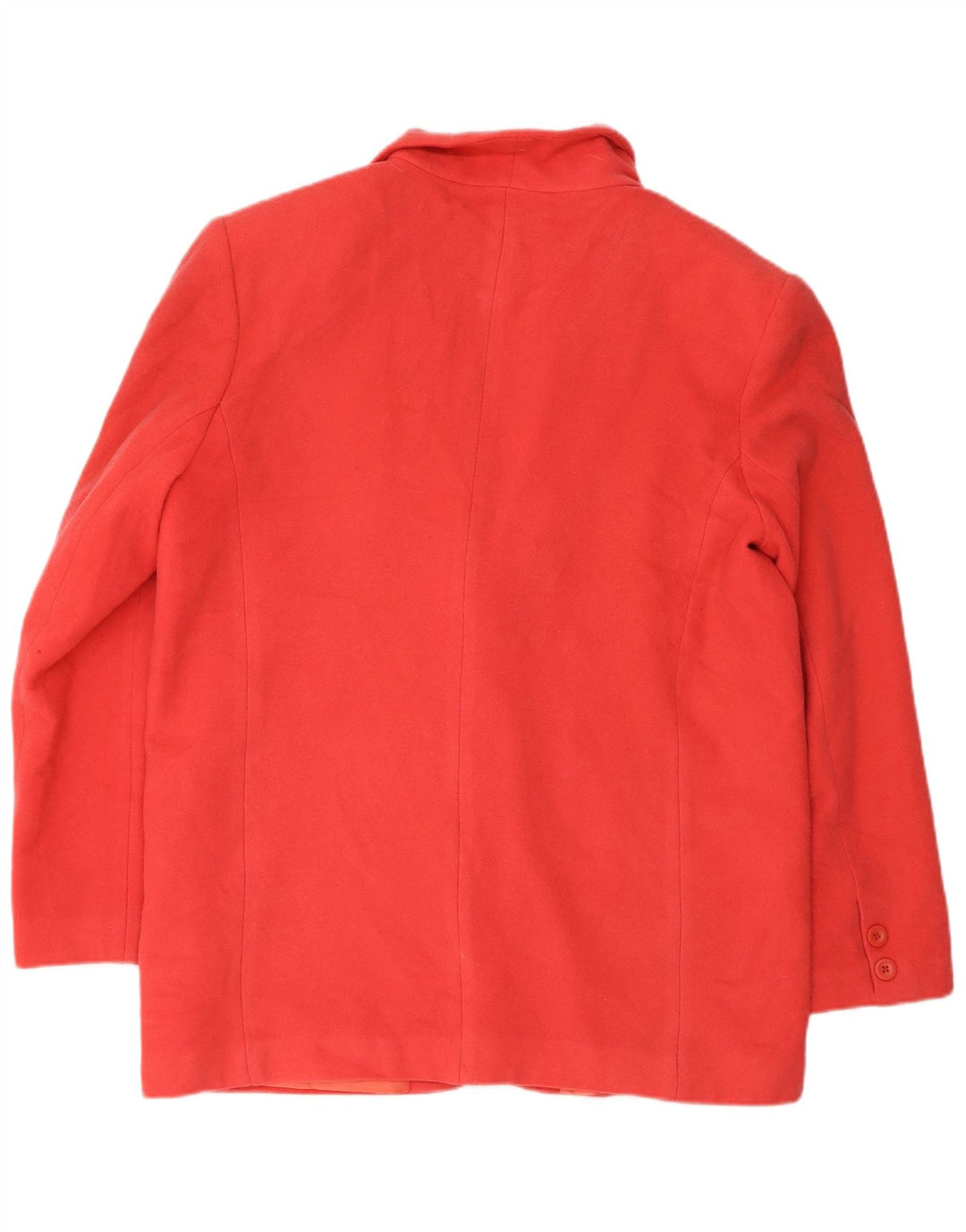 Vintage Womens 2 Button Blazer Jacket IT 48 XL Red Wool