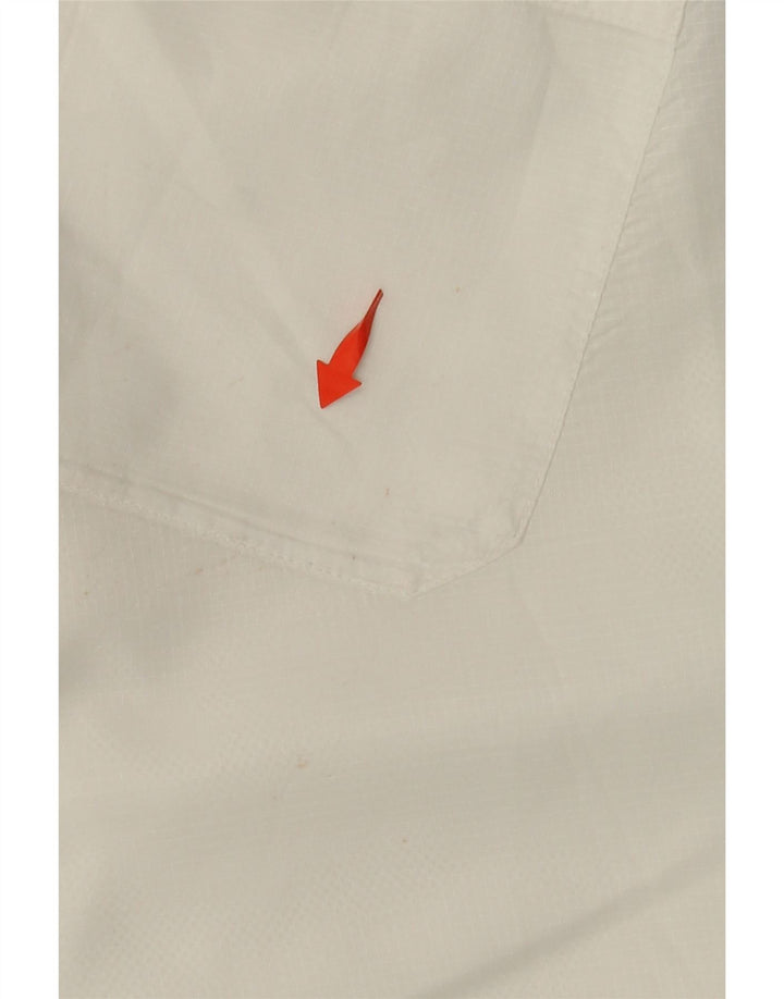 ADIDAS Mens Capri Tracksuit Trousers Small White Polyester