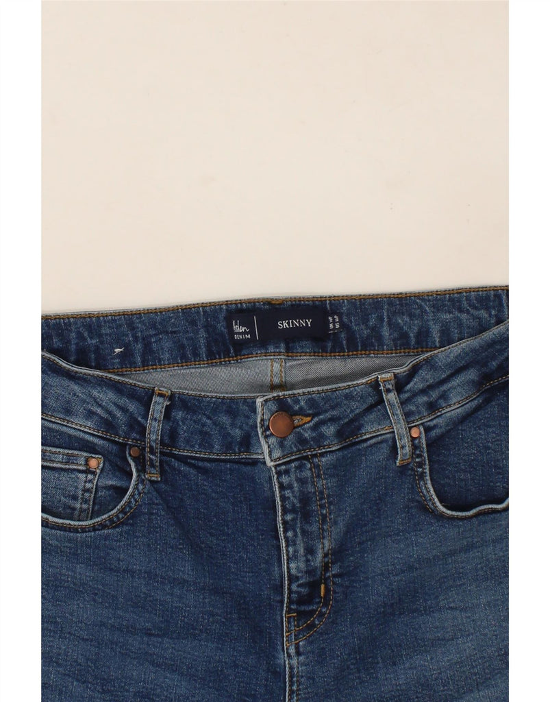 BODEN Womens Skinny Jeans UK 14 Large W32 L28  Blue Cotton Vintage Boden and Second-Hand Boden from Messina Hembry 