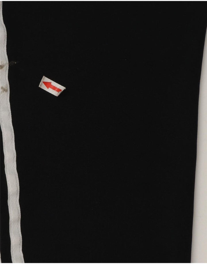 Adidas Mens Tracksuit Trousers Joggers Small Black Polyester