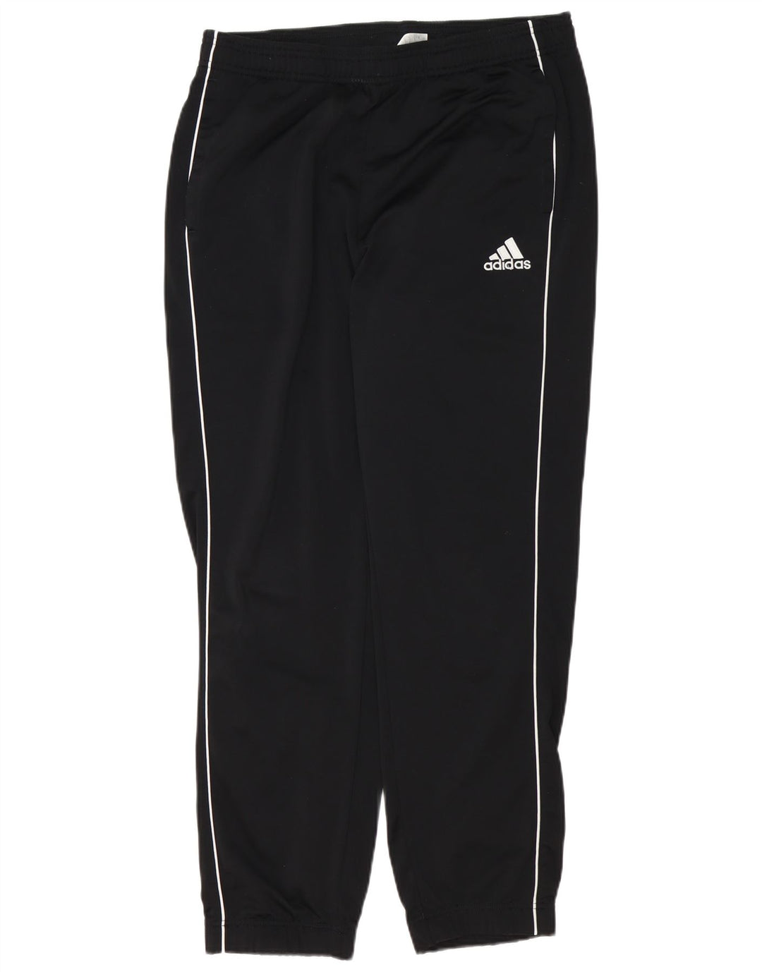 ADIDAS Mens Tracksuit Trousers Joggers Large  Black Polyester