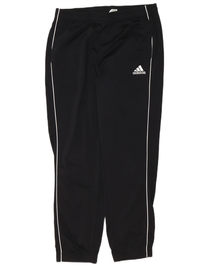 ADIDAS Mens Tracksuit Trousers Joggers Large  Black Polyester