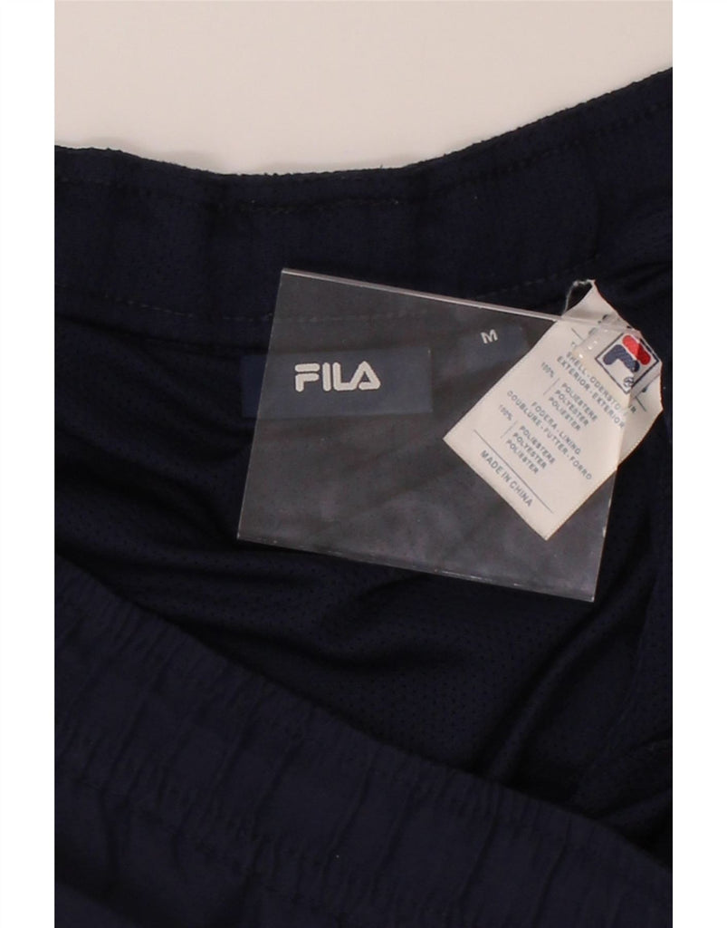 FILA Mens Sport Shorts Medium  Navy Blue Polyester Vintage Fila and Second-Hand Fila from Messina Hembry 