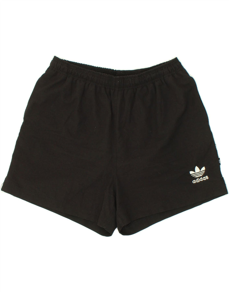 ADIDAS Mens Sport Shorts UK 34 Small Black | Vintage Adidas | Thrift | Second-Hand Adidas | Used Clothing | Messina Hembry 