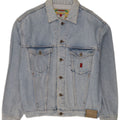Uniform Mens Denim Jacket UK 38 Medium Blue