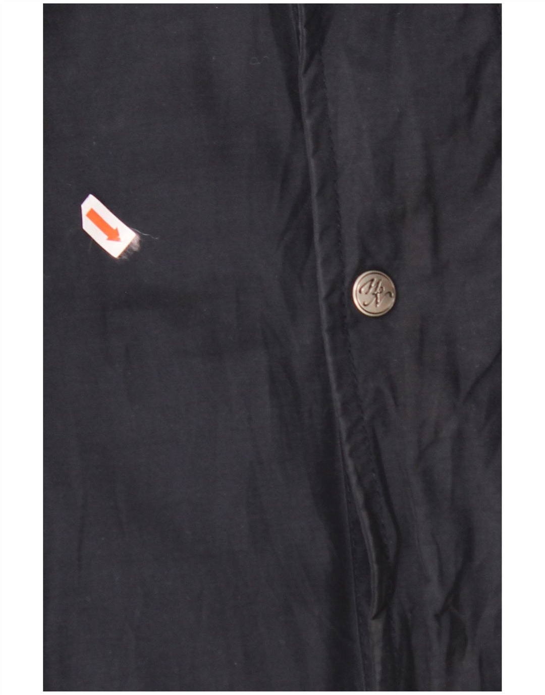 VINTAGE Mens Windbreaker Jacket UK 44 2XL Navy Blue Cotton