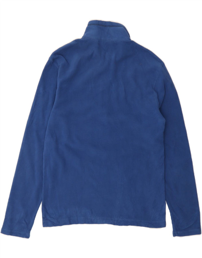 EDDIE BAUER Mens Polartec Zip Neck Fleece Jumper Small Blue Polyester Vintage Eddie Bauer and Second-Hand Eddie Bauer from Messina Hembry 