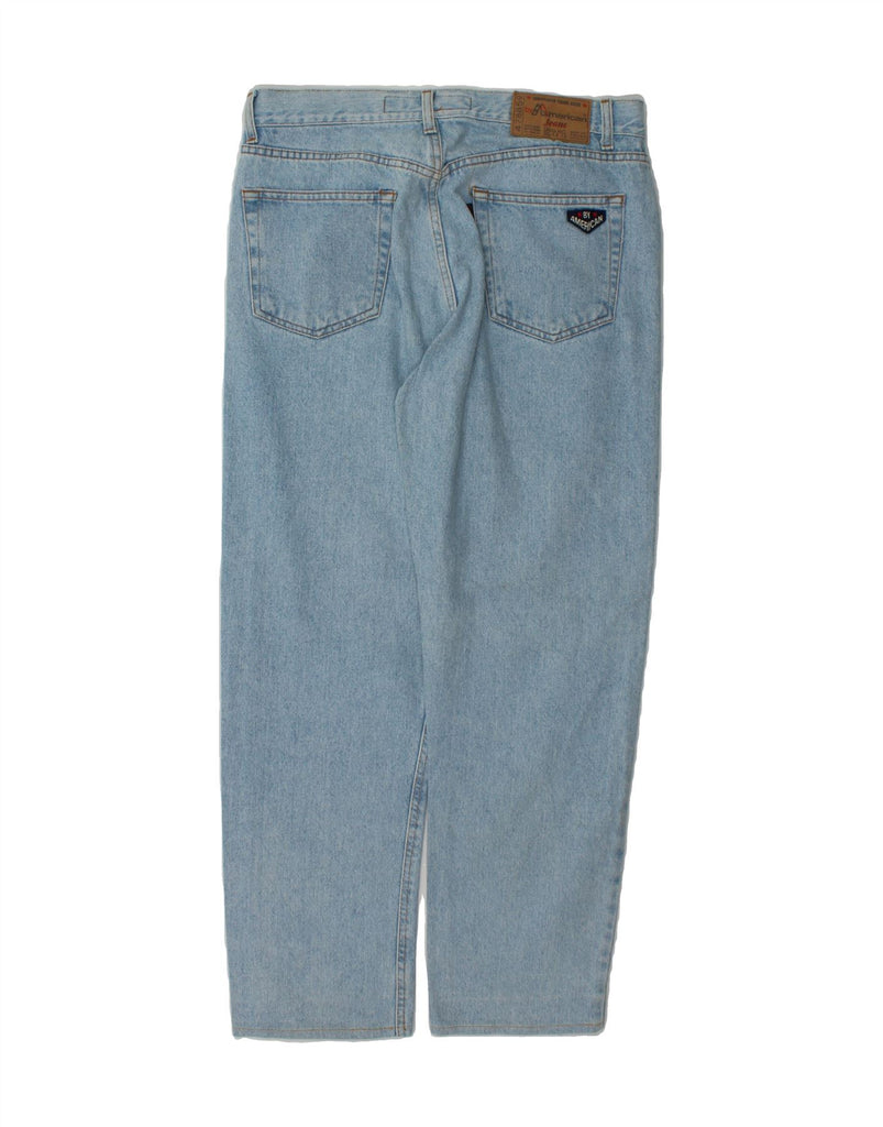 BY AMERICAN Mens Straight Jeans W36 L30 Blue Cotton Vintage By American and Second-Hand By American from Messina Hembry 